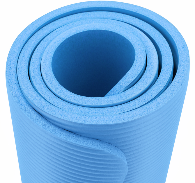 Килимок спортивний для йоги та фітнесу Spokey SOFTMAT NBR 183 x 61 x 1 см (5905339440433) - зображення 6