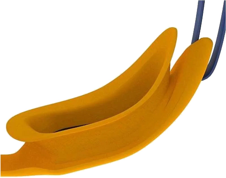 Окуляри для плавання Speedo Hydropulse Синьо-помаранчеві Дит (5053744510408) - зображення 3