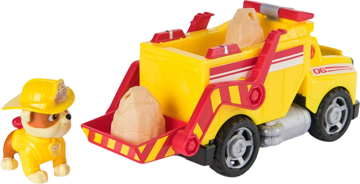 Zestaw do zabawy Paw Patrol Wywrotka strażacka Rubble (SM97236/6072662) - obraz 4