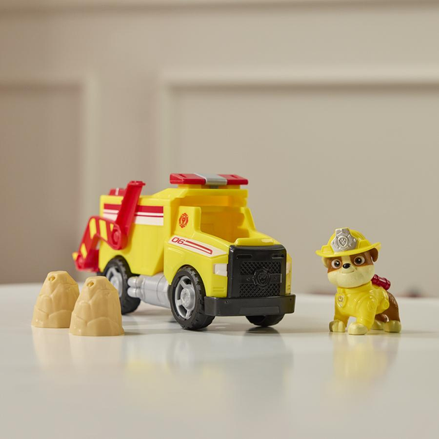 Zestaw do zabawy Paw Patrol Wywrotka strażacka Rubble (SM97236/6072662) - obraz 7