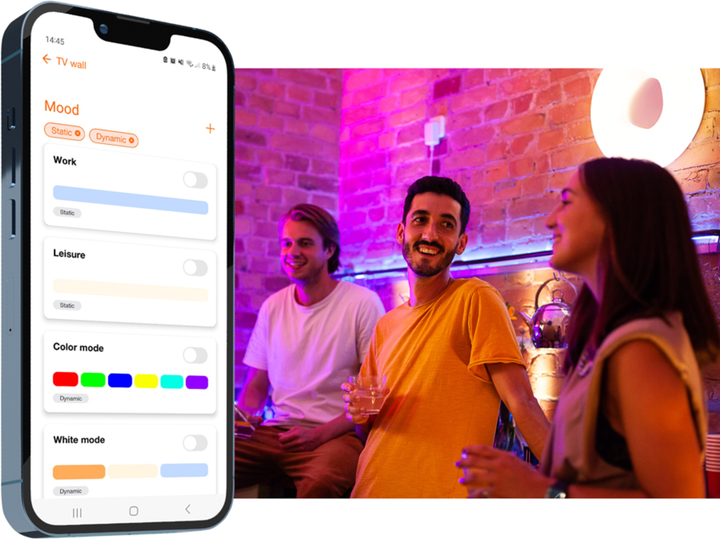 Inteligentna lampa LED OSRAM SMART+ WiFi A60 9W RGBW 806 Lm DIM E27 (4099854461286) - obraz 9