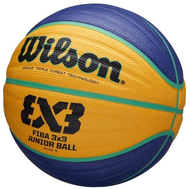 Piłka do koszykówki Wilson Fiba 3X3 Junior rozmiar 5 (WTB1133XB) - obraz 3