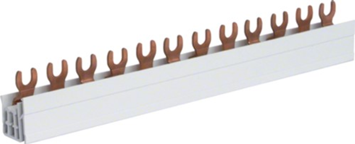 Szyna łączeniowa 3-fazowa Hager KD3/10mm2 12 modułów (KDN363A) - obraz 1