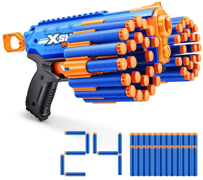 Wyrzutnia Zuru X-SHOT Insanity-Manic 24 pociski (36603R) - obraz 2