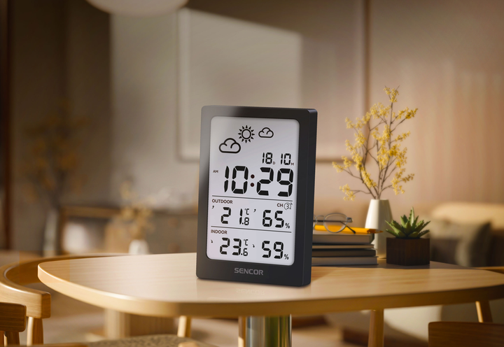 Stacja pogody Sencor SWS 2300 B Czarna (SWS2300B) - obraz 7