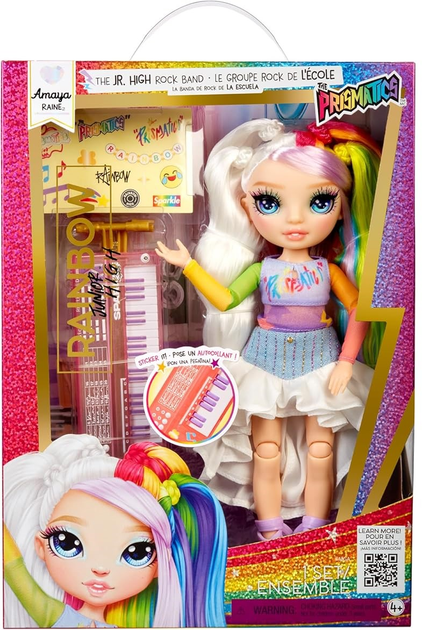 Lalka Rainbow High Jr High Rockband Fashion Dolls Amaya (565772) (0035051565772) - obraz 1
