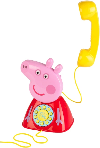 Игрушка-каталка на веревочке Peppa Pig Телефон Пеппы (1684687) - Фото 3 Игрушка-каталка на веревочке Peppa Pig Телефон Пеппы (1684687) - изображение 3
