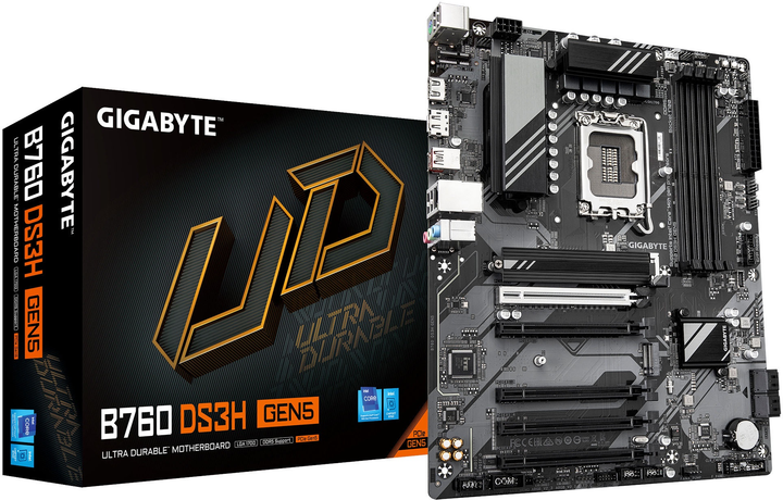 Płyta główna Gigabyte B760 DS3H GEN5 (s1700, Intel B760, PCI-Ex16) - obraz 4