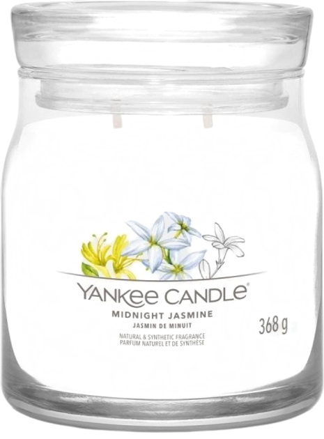 Ароматична свічка Yankee Candle Midnight Jasmine 368 г (5038581129402) - зображення 1