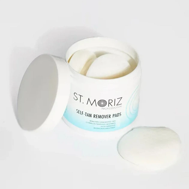 Пади для видалення автозасмаги St.Moriz Professional Self-Tan Remover Pads, 60 шт (5060950961689) - изображение 2