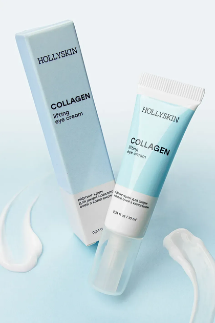 Крем для шкіри навколо очей з колагеном Hollyskin Collagen Eye Cream 10 мл (4823109700635) - зображення 3