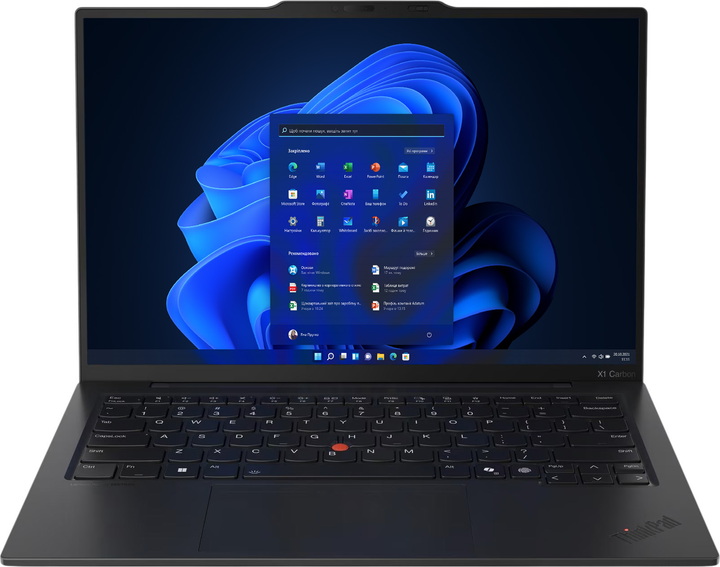 Ноутбук Lenovo ThinkPad X1 Carbon Gen 13 Aura Edition (21NX007VPB) Black - зображення 1