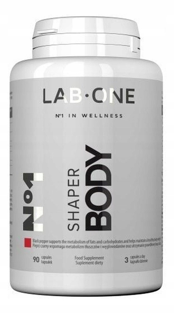 Дієтична добавка Lab One N°1 Shaper Body 90 шт (5906630600212) - зображення 1