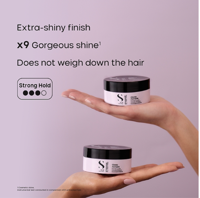 Pomada do włosów Alfapar Semi di Lino Style & Care mocne utrwalenie dla wszystkich rodzajów włosów 90 ml (8022297141602) - obraz 4