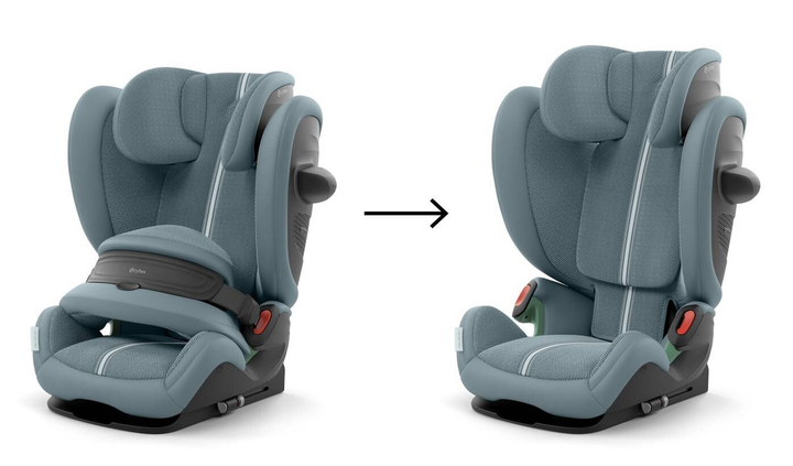 Fotelik samochodowy Cybex Gold Pallas G2 Stormy Blue Plus 76 - 150 cm (4063846466962) - obraz 5