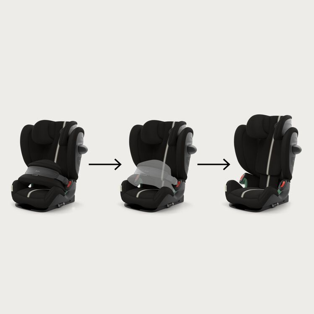 Fotelik samochodowy Cybex Gold Pallas G2 Stormy Blue Plus 76 - 150 cm (4063846466962) - obraz 12