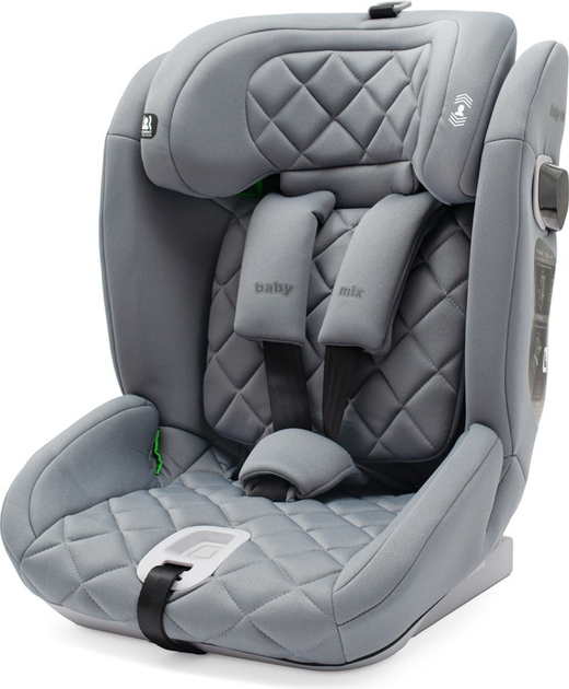 Автокрісло Baby Mix Hero Pro I-Size 76-150 см Grey (8596164159019) - зображення 3
