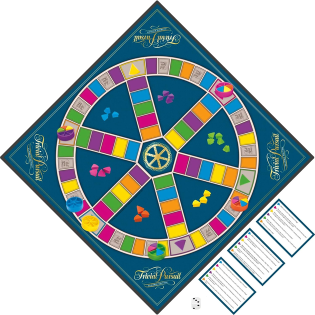Gra planszowa Hasbro Trivial Pursuit Classic Edition (wersja fińska) C1940FIN (5010993425716) - obraz 5