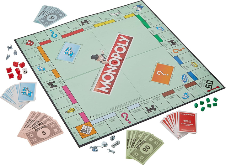 Настільна гра Hasbro Monopoly Classic (фінська версія) C1009FIN (5010993916504) - зображення 3