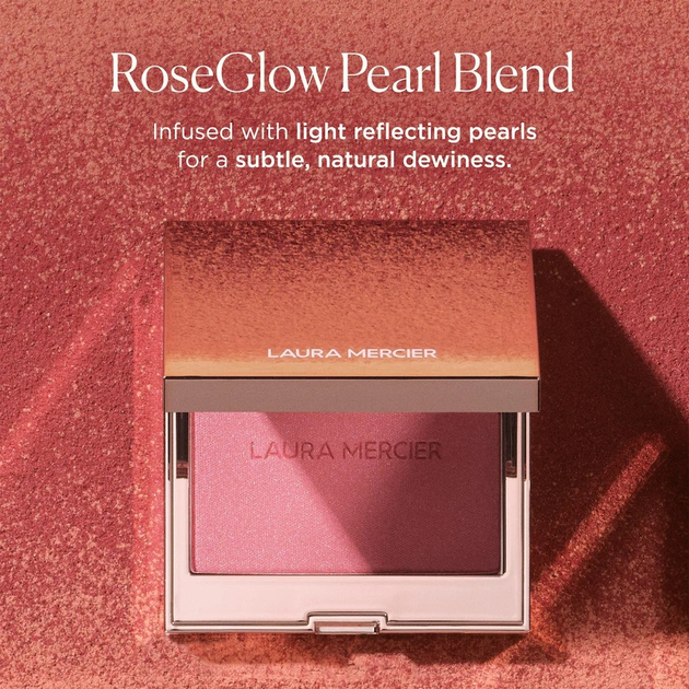 Róż do policzków Laura Mercier Blush Colour Rose Glow Infusion All That Sparkles 6 g (194250038972) - obraz 4