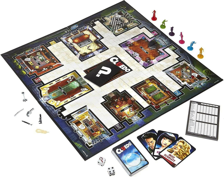 Настільна гра Hasbro Cluedo Classic (фінська версія) F6420FIN (5010994207366) - зображення 2