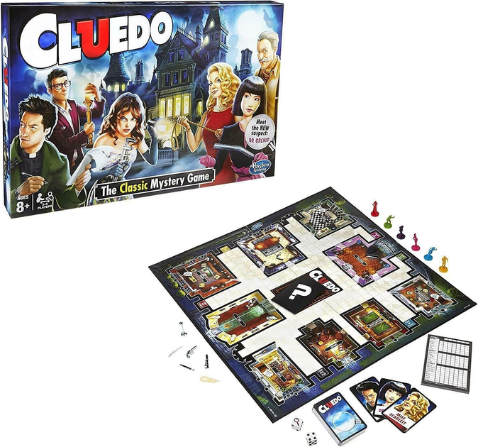 Настільна гра Hasbro Cluedo Classic (фінська версія) F6420FIN (5010994207366) - зображення 3