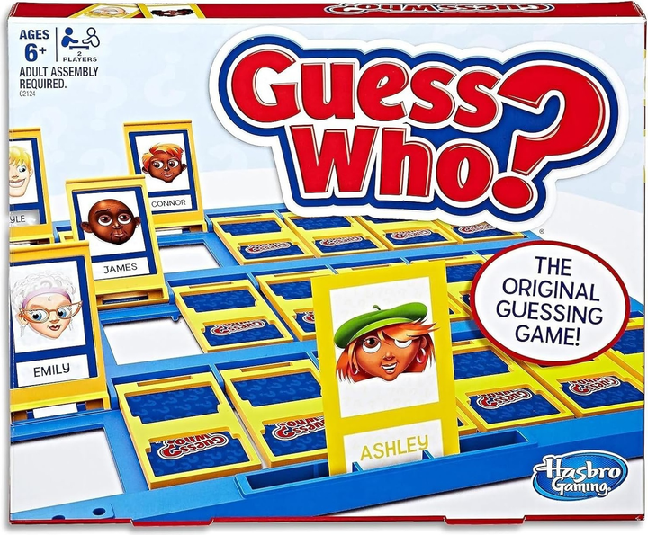 Настільна гра Hasbro Guess Who? (фінська та шведська версія) F6105FISE (5010996182937) - зображення 1