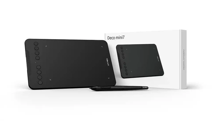 Графический планшет XP-Pen tablet deco mini 7 v2 - изображение 2