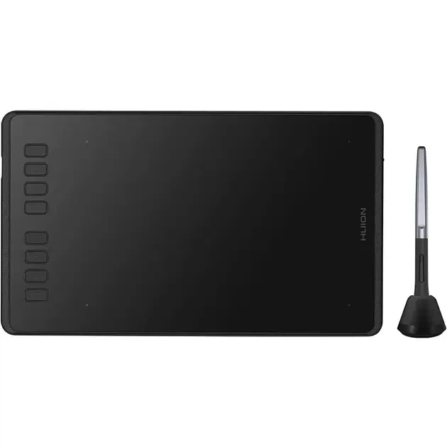 Графічний планшет Huion Inspiroy H950P з пасивним пером 8192 рівні чутливості 8 клавіш 8 7x5 4 дюйма для професійної цифрової творчості дизайнерів художників та ілюстраторів тонкий легкий пристрій для малювання з роздільною здатністю 5080 LPI - Фото 1 Графічний планшет Huion Inspiroy H950P з пасивним пером 8192 рівні чутливості 8 клавіш 8 7x5 4 дюйма для професійної цифрової творчості дизайнерів художників та ілюстраторів тонкий легкий пристрій для малювання з роздільною здатністю 5080 LPI - зображення 1