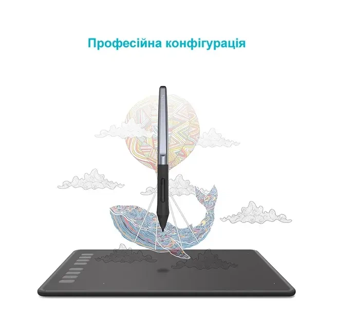 Графічний планшет Huion Inspiroy H950P з пасивним пером 8192 рівні чутливості 8 клавіш 8 7x5 4 дюйма для професійної цифрової творчості дизайнерів художників та ілюстраторів тонкий легкий пристрій для малювання з роздільною здатністю 5080 LPI - Фото 10 Графічний планшет Huion Inspiroy H950P з пасивним пером 8192 рівні чутливості 8 клавіш 8 7x5 4 дюйма для професійної цифрової творчості дизайнерів художників та ілюстраторів тонкий легкий пристрій для малювання з роздільною здатністю 5080 LPI - зображення 10