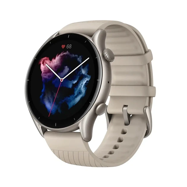 Amazfit GTR 3 – Стильные смарт-часы с AMOLED, GPS и 21 днем автономности - Фото 1 Amazfit GTR 3 – Стильные смарт-часы с AMOLED, GPS и 21 днем автономности - изображение 1