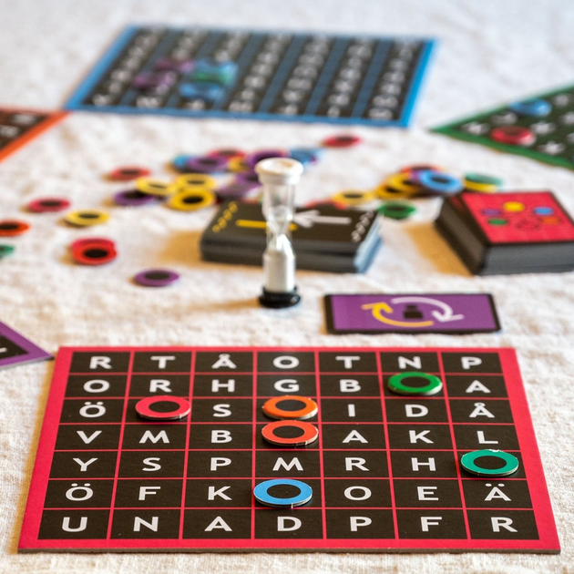 Gra planszowa Tactic Word Bingo (wersja łotewska) 59274 (6416739592749) - obraz 3