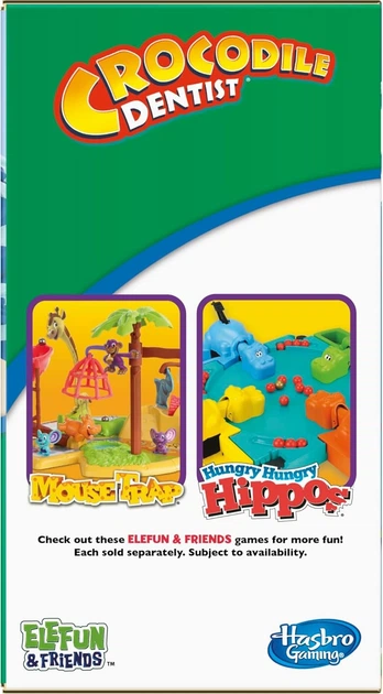 Gra planszowa Hasbro Crocodile Dentist E4898BAL (5010993576425) - obraz 5