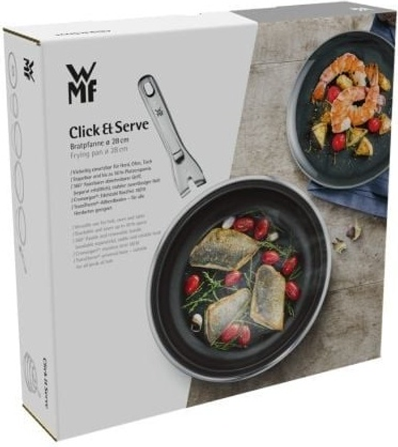 Сковорода WMF Click and Serve з антипригарним покриттям 28 см (4000530717917) - зображення 7