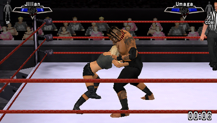 Игра Sony PlayStation Portable WWE SmackDown vs. Raw 2006 Английская Версия Б/У - изображение 2