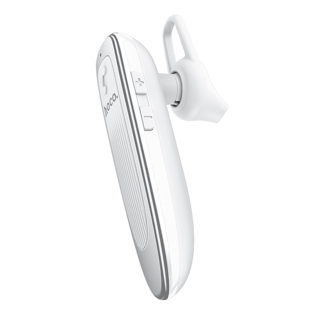 Bluetooth-гарнитура для телефона HOCO Brightness business E60 Белый - изображение 3
