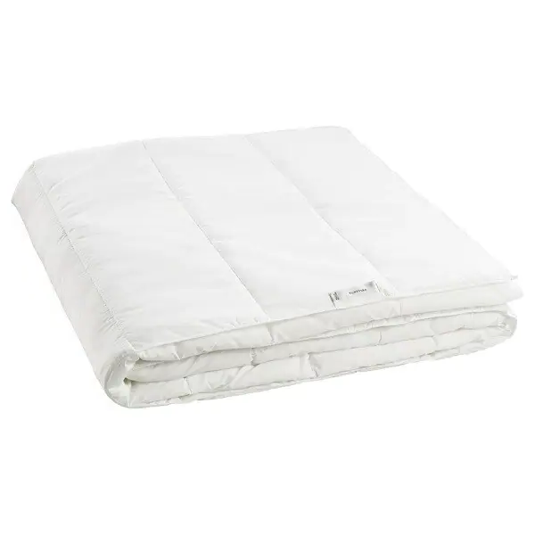 Тёплое одеяло IKEA SÄFFEROT 200x200 см лёгкое мягкое белое двуспальное одеяло ИКЕА СЭФФЕРОТ 904.570.66 - изображение 3
