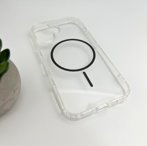 Защитный чехол-накладка Cosmic Acrylic Thin Magnetic для Apple iPhone 16 Grey (AcColMagi16Grey) - изображение 3
