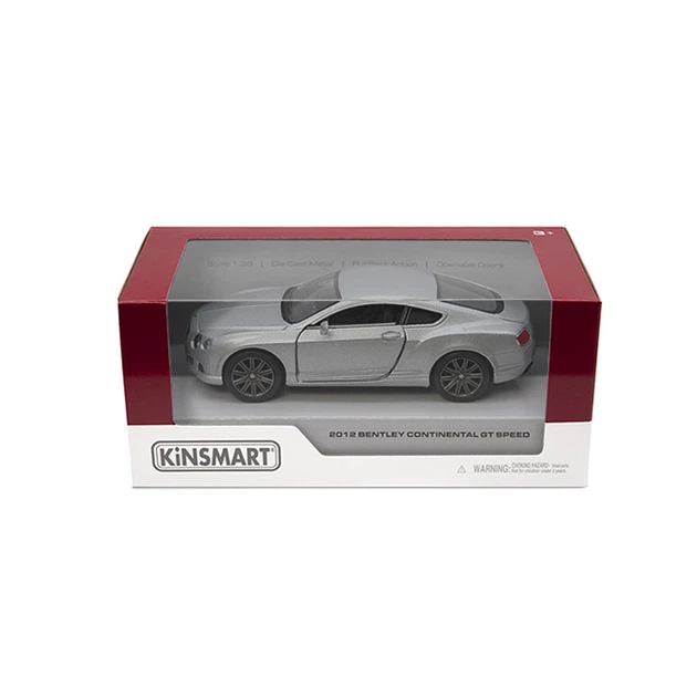 Металева інерційна легкова модель Bentley Continental GT Speed 5", відкриваються двері - зображення 2