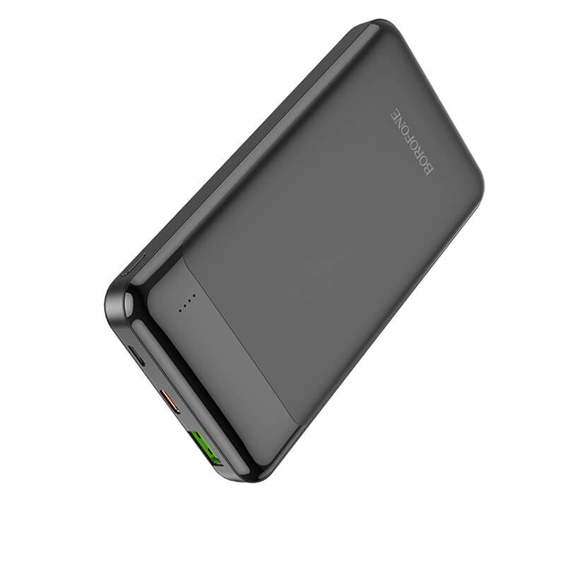Павербанк повербанк 10000mAh із швидкою зарядкою BOROFONE BJ19 |PD20W+QC3.0 22.5W| Чорний - зображення 2