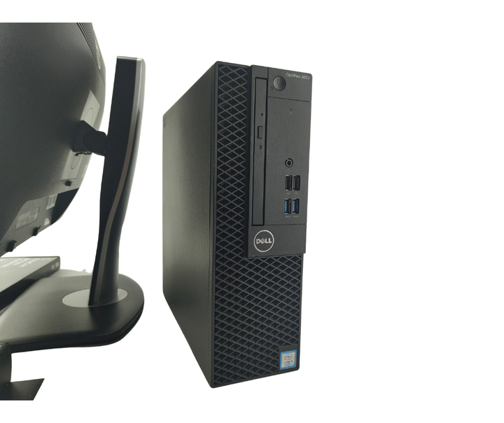 Комплект ПК: компьютер Dell OptiPlex 3050 SFF / Intel Core i5-6400 (4 ядра по 2.7 - 3.3 GHz) / 8 GB DDR4 / 240 GB SSD / Intel HD Graphics 530 + Монитор 24" (1920x1080) TN б/у + Подарок Проводная клавиатура + мышка - Фото 3 Комплект ПК: компьютер Dell OptiPlex 3050 SFF / Intel Core i5-6400 (4 ядра по 2.7 - 3.3 GHz) / 8 GB DDR4 / 240 GB SSD / Intel HD Graphics 530 + Монитор 24" (1920x1080) TN б/у + Подарок Проводная клавиатура + мышка - изображение 3