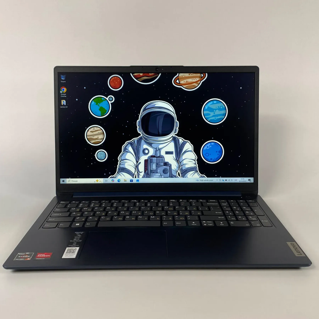 Ультрабук Lenovo IdeaPad 1 15AMN7 / 15.6" (1920x1080) IPS / AMD Ryzen 3 7320U (4 (8) ядра по 2.4 - 4.1 GHz) / 8 GB DDR5 / 256 GB SSD / AMD Radeon 610M / WebCam / HDMI б/у - изображение 2