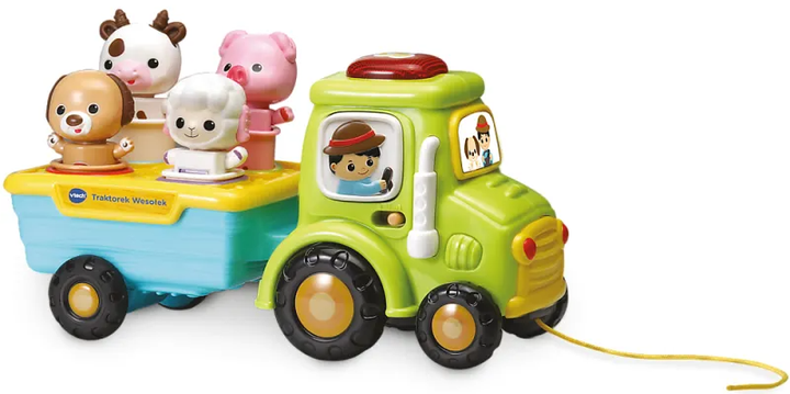 Zabawka Vtech Baby Traktorek Wesołek (5900511614886) - obraz 3