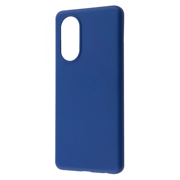 Чехол силиконовый противоударный WAVE Premium Colorful Case (TPU) для Oppo A98 Midnight Blue - Фото 1 Чехол силиконовый противоударный WAVE Premium Colorful Case (TPU) для Oppo A98 Midnight Blue - изображение 1