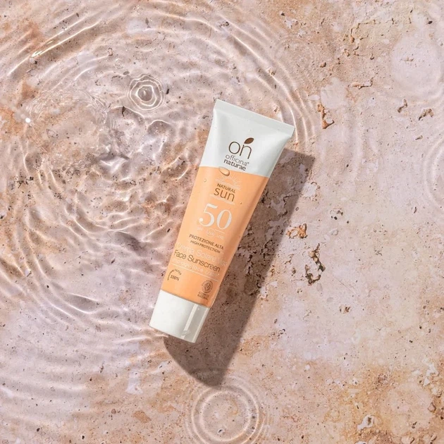 Органический антивозрастный солнцезащитный крем SPF 50 для лица Officina Naturae, 30 мл - изображение 8