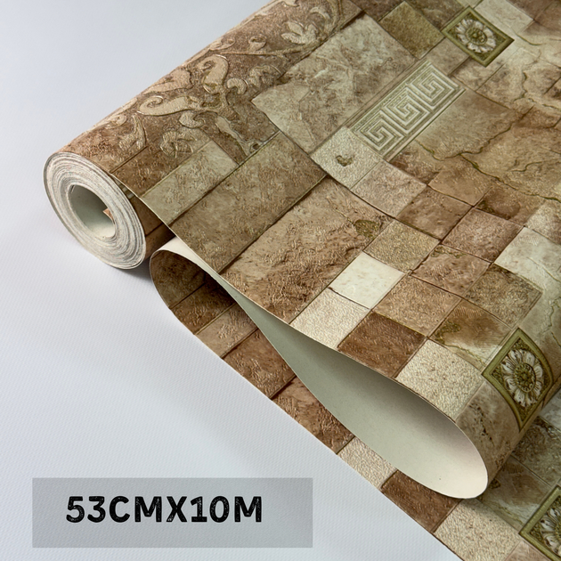 Обои виниловые на бумажной основе супер-мойка Славянские обои Expromt (В49,4) 0,53 х 10,05м (5792-02) - Фото 1 Обои виниловые на бумажной основе супер-мойка Славянские обои Expromt (В49,4) 0,53 х 10,05м (5792-02) - изображение 1