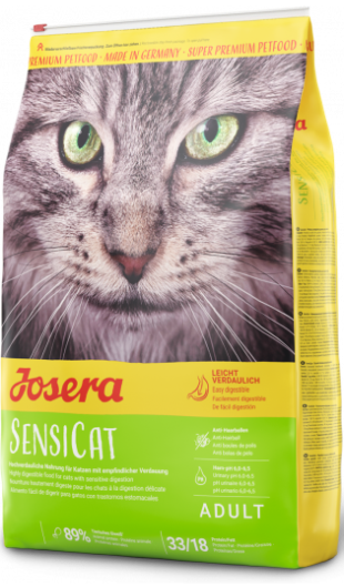 JOSERA SensiCat 10 кг - Сухий корм для котів з чутливим травленням - Фото 1 JOSERA SensiCat 10 кг - Сухий корм для котів з чутливим травленням - изображение 1
