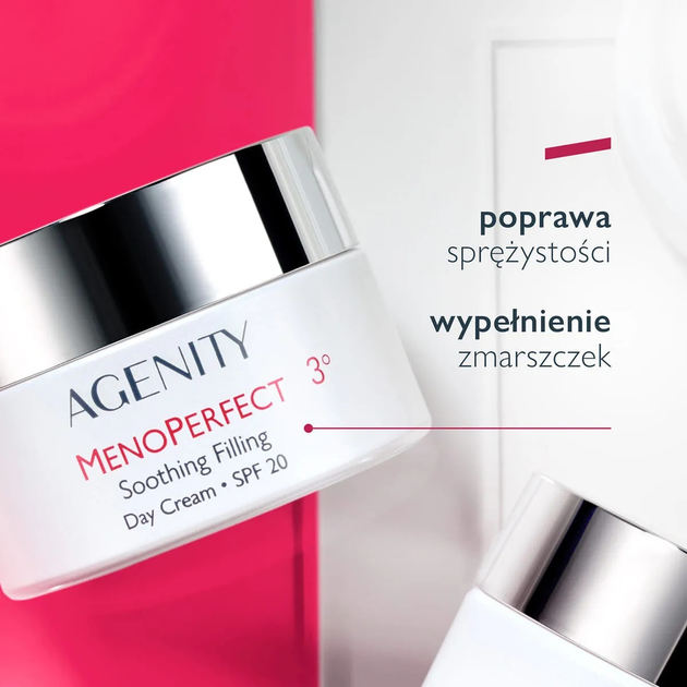 Krem do twarzy Dr. Irena Eris Agenity Menoperfect 3° Spf 20 łagodzący wypełniający 50 ml (5900717577411) - obraz 3