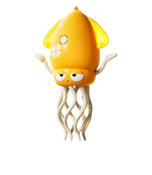 Танцующий осьминог Tummy Time Octopus 15х20см интерактивный музыкальный с подсветкой для детей Желтый - Фото 5 Танцующий осьминог Tummy Time Octopus 15х20см интерактивный музыкальный с подсветкой для детей Желтый - изображение 5