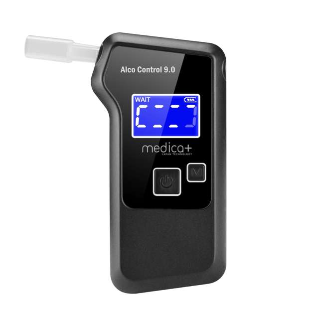 Алкотестер електрохимический medica+ alco control 9.0 pro + комплект мундштуков 100шт. - изображение 5